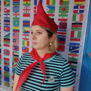 Пионерский набор "Пилотка+Галстук"